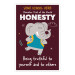 Character Trait of the Month Custom Poster - Honesty (Elephant)