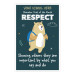 Character Trait of the Month Custom Poster - Respect (Bear)