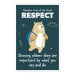 Character Trait of the Month Poster - Respect (Bear)