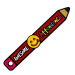 Brag Stick - Awesome Attendance (Tongue)