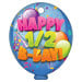 Balloon Brag Tags - Happy 1/2 B-Day