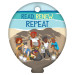 Balloon Brag Tags - Read Renew Repeat (Clean-Up)