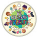 2" Circle Brag Tags - We Celebrate Diversity