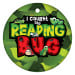 2" Circle Brag Tags - I Caught the Reading Bug