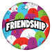 2" Circle Brag Tags - Friendship