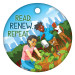 2" Circle Brag Tags - Read Renew Repeat (Urban Garden)