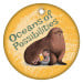 2" Circle Brag Tags - Oceans of Possibilities (Walrus)