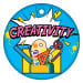 2" Circle Brag Tags - Creativity