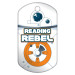 Dog Brag Tags - Reading Rebel, Droid