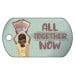 Dog Brag Tags - All Together Now (Holding Book)