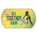 Dog Brag Tags - All Together Now (Floating Books)