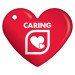 Heart Brag Tags - Caring