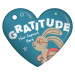 Custom Heart Brag Tags - Gratitude (Rabbit)