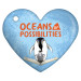Heart Brag Tags - Oceans of Possibilities (Penguin)