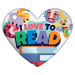 Heart Brag Tags - I Love to Read