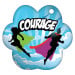 Paw Brag Tags - Courage