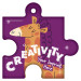 Custom Puzzle Brag Tags - Creativity (Giraffe)
