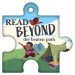 Puzzle Brag Tags - Read Beyond the Beaten Path (Boy with Cape)