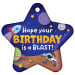 Star Brag Tags - Hope Your Birthday is a Blast