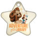 Star Brag Tags - Adventure Begins at Your Library (Bigfoot)