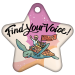 Star Brag Tags - Find Your Voice (Turtle)