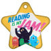 Star Brag Tags - Reading is my JAM!