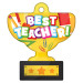 Trophy Brag Tag - Best Teacher